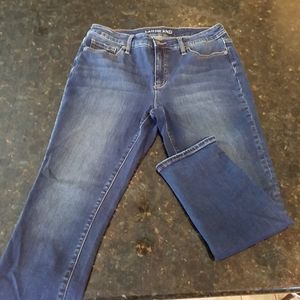 Lands End Slim Jeans Size 12P